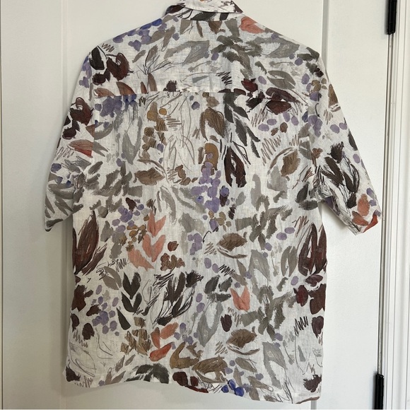 Ted Baker Moselle Floral Relaxed Fit Button Down Shirt - Picture 4 of 4